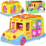 Huile Toys multifunkční školní autobus se zvířátky a zvuky – Zbozi.Blesk.cz