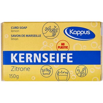 Kappus Koupelové Tvrdé poctivé mýdlo - citron 150 g