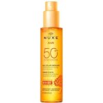 Nuxe Sun Tanning Sun Oil SPF50 voděodolný opalovací olej proti tmavým skvrnám a stárnutí pokožky 150 ml – Hledejceny.cz