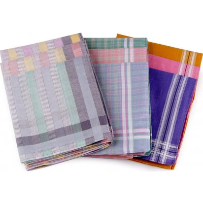 Dámský kapesník, mix náhodných variant tmavý, Balení: 6 ks – Zboží Dáma