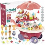 Kruzzel 22733 Dětský zmrzlinový vozík – Zboží Dáma