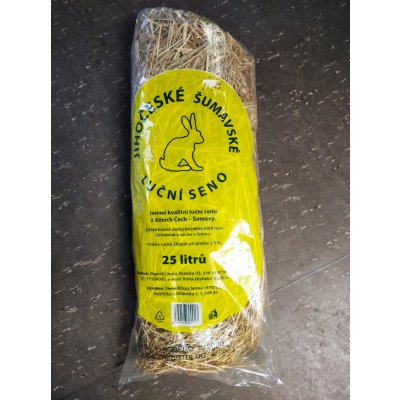 Lhota Šumavské luční seno 25 l – Zboží Mobilmania