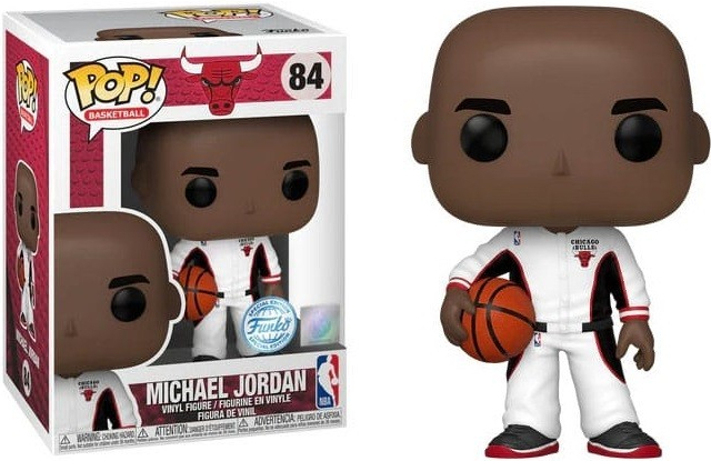 Funko Pop! Michael Jordan Bulls White Warmup 9 cm Exclusive