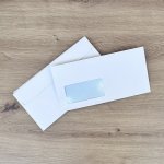 Obálka DL s levým okénkem - Cygnus Excellence (s potiskem) – Zboží Živě