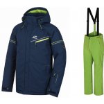 Rhea pánský lyžařský komplet Marrim Midnight Navy + Clark Lime green – Zboží Mobilmania