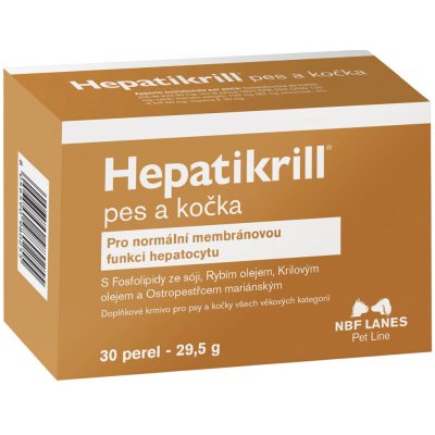Hepatikrill pro psy a kočky 30 cps – Hledejceny.cz