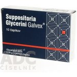 Galvex Suppositoria Glycerini 10 čípků – Hledejceny.cz