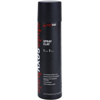 Sexy Hair Style stylingový jíl na vlasy ve spreji 1 Shine, 7 Hold (This Product is Great for all Hair Types Needing Added Texture and Movement with a Dry, Non-Waxy Hold) 155 ml