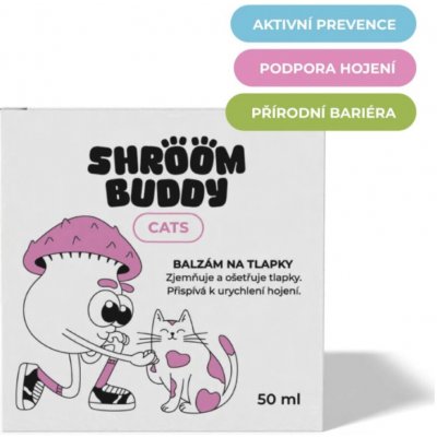 Shroom Buddy Cats balzám na tlapky 50 ml – Sleviste.cz