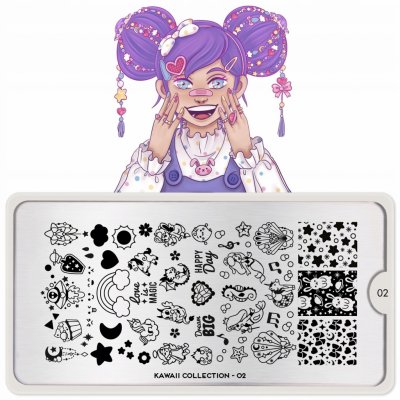 Image destička MoYou Kawaii 02 – Zboží Dáma