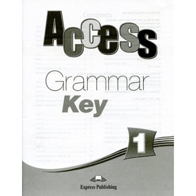 Access 1 - Grammar Book Key – Zbozi.Blesk.cz