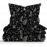 MKLuzkoviny.cz bavlna povlečení Renforcé Gloria černé 140x200 70x90 – Sleviste.cz