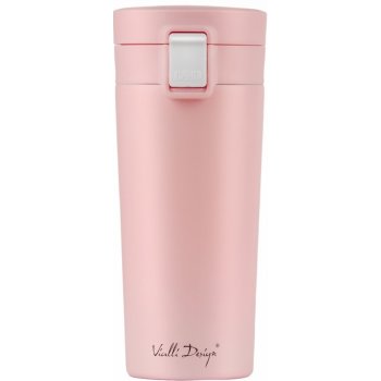 Vialli Design termohrnek Fuori odstíny růžové 400 ml