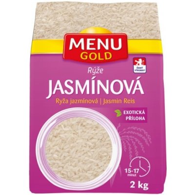 Menu Gold Rýže jasmínová 2kg – Zboží Dáma