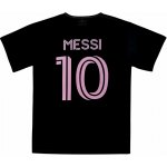 Sportdres Černý fotbalový dres Messi Miami 10 – Sleviste.cz