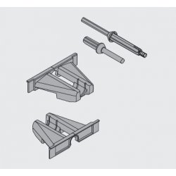 Blum T57.7400 pastorky Movento-Legrabox Tip-on