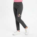 Kugo dívčí bavlněné legíny pružné Smajlík Šedá – Zboží Dáma