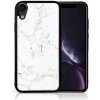 Pouzdro a kryt na mobilní telefon Apple PROTEMIO 46315 MY ART Ochranný obal Apple iPhone XR WHITE MARBLE (144)