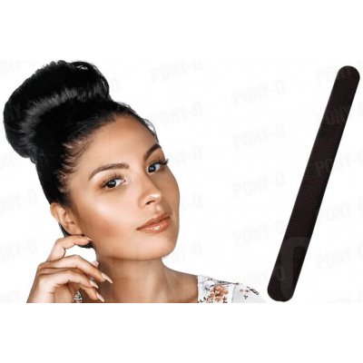 PONY-O Vlasová spona pro dokonalý drdol - BUN BARZ pro všechny typy vlasů Obsah: Černá – Zbozi.Blesk.cz