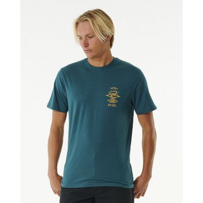 Rip Curl SEARCH ICON TEE Blue Green – Zboží Mobilmania