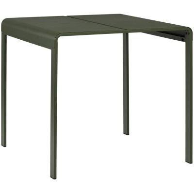 noo.ma kovový zahradní stůl Oto 80 x 80 cm Zelený – Hledejceny.cz
