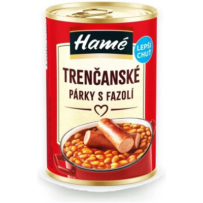 Hamé Trenčanské párky s fazolí 400g – Hledejceny.cz