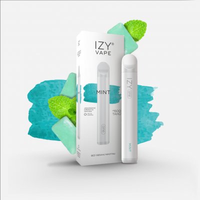 Izy Vape One Mint 0 mg 600 potáhnutí 1 ks