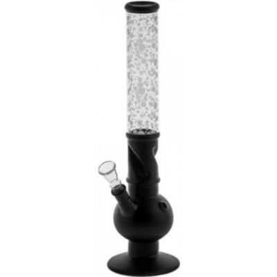 Greenline Skleněný bong Ice černý 43 cm – Hledejceny.cz