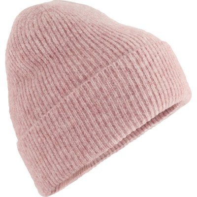 Beechfield Čepice B 388 Wool Blend pletená COT530388l9399-pink marl UNI Melír růžová – Hledejceny.cz