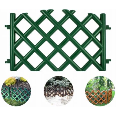 ALDOTRADE zahradní plůtek - mříž - zelená – Zbozi.Blesk.cz