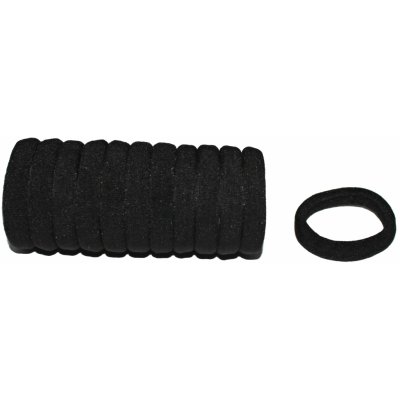 gumičky černé, 12 ks – Zboží Dáma