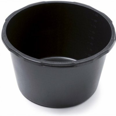 Maltovník CONTAINER kulatý - objem: 90 l, barva: černá – Hledejceny.cz