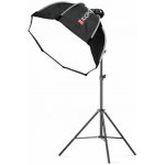 Fotověci Triopo Octagon Softbox pro Záblesková Světla s Rukojetí Oktagon + Stativ 90 cm – Zboží Živě