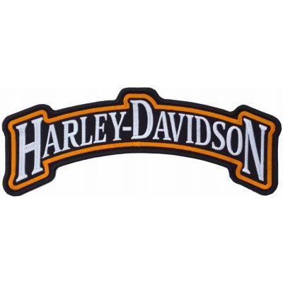 VAR nášivka HARLEY DAVIDSON 30 x 11 cm VELKÁ HD – Hledejceny.cz