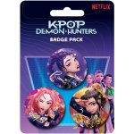 Pyramid International KPop Demon Hunters Pin-Back Buttons 3-Pack – Hledejceny.cz