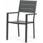 Autronic AZS-B1656 GREY 156x78x74cm, polywood, šedá, – Zboží Dáma