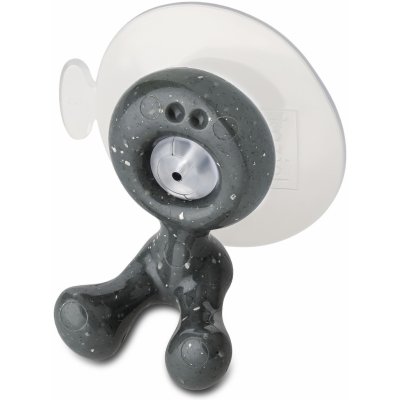 Koziol držák na zubní kartáček s přísavkou TOMMY, antracitový – Zboží Mobilmania