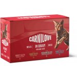 CARNILOVE Cat POUCH GRAVY MULTIPACK 12x 85 g – Hledejceny.cz