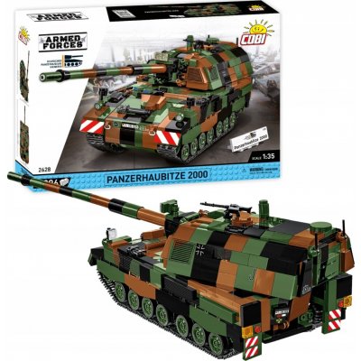 COBI 2628 Armed Forces Německá samohybná houfnice PzH 2000 1:35 – Zboží Dáma