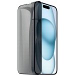 Privacy tvrzené sklo Glass pro iPhone 15 černé 111486 – Zboží Živě