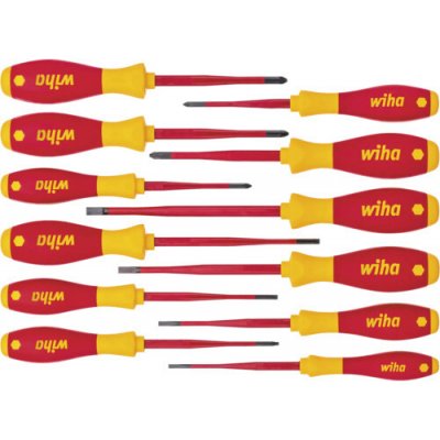 Sada šroubováků WIHA SoftFinish electric slimFix VDE 12 ks 41003 – Hledejceny.cz