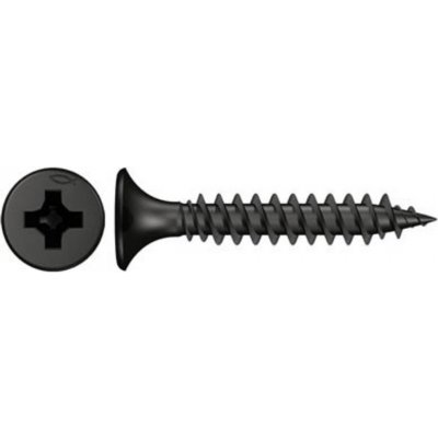 Fischer 665011 šroub do sádrokartonu 30 mm křížová drážka Philips tvrzeno, fosfátováno 1000 ks – Zboží Mobilmania