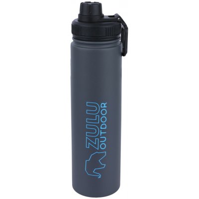 Zulu termoláhev Vacuum Sport 750 ml šedá modrá – Zboží Mobilmania