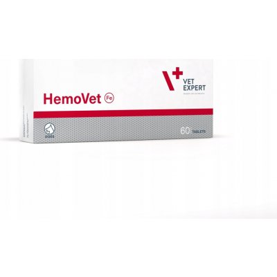 VetExpert HemoVet přípravek se železem pro psy 60 tbl – Hledejceny.cz