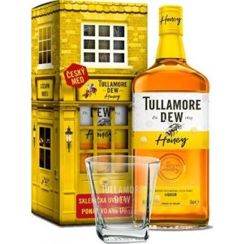 Tullamore Dew Honey 35% 0,7 l (dárkové balení 1 sklenice)