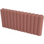 Diton Palisádový obrubník 50 x 25 x 6 cm červený 1 ks – Hledejceny.cz