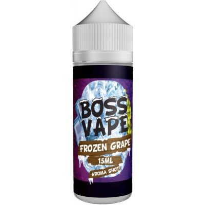 Boss Vape Shake & Vape Frozen Grape 15/120 ml – Sleviste.cz