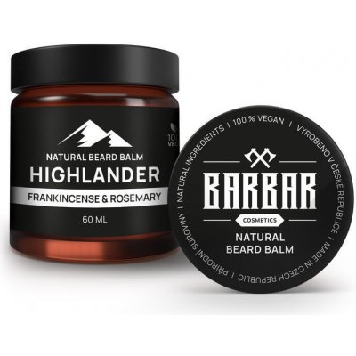 Barbar regenerační balzám na vousy Highlander 60 ml – Zboží Dáma