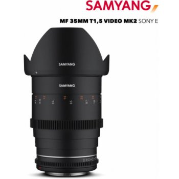 Samyang 35mm T1.5 VDSLR MK2 Sony E-mount