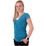 Jožánek kojící tričko Karla krátký rukáv černá – Zboží Dáma